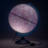 Глобус двойной Политический/Звездное небо 250мм День и и ночь с подсветкой от сети Новый арт Ке012500278