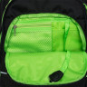 Рюкзак для мальчика (Grizzly) арт.RB-450-4/2 черный-салатовый 40х25х22 см