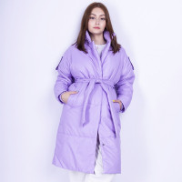 Пальто осеннее для девочки (OVAS) арт.АРЛАНДА размерный ряд 40-42/158-44-48/170 цвет сирень