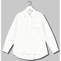 Блузка для девочки (Делорас) длинный рукав цвет молочный арт.63829C размерный ряд 34/134-46/170