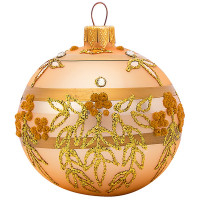 Шар стекло 8см "Графика 23123" п/у арт.КУ-80-231123