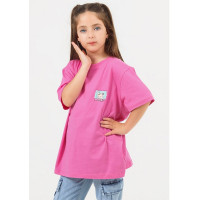 Футболка для девочки арт. DMB 0044 размер 30/116-44/164 цвет фуксия