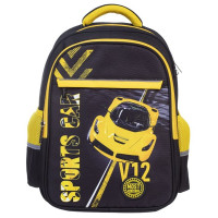 Рюкзак для мальчиков школьный (Hatber) LIGHT Автоспорт 38х29х14,5 см арт.NRk_15148
