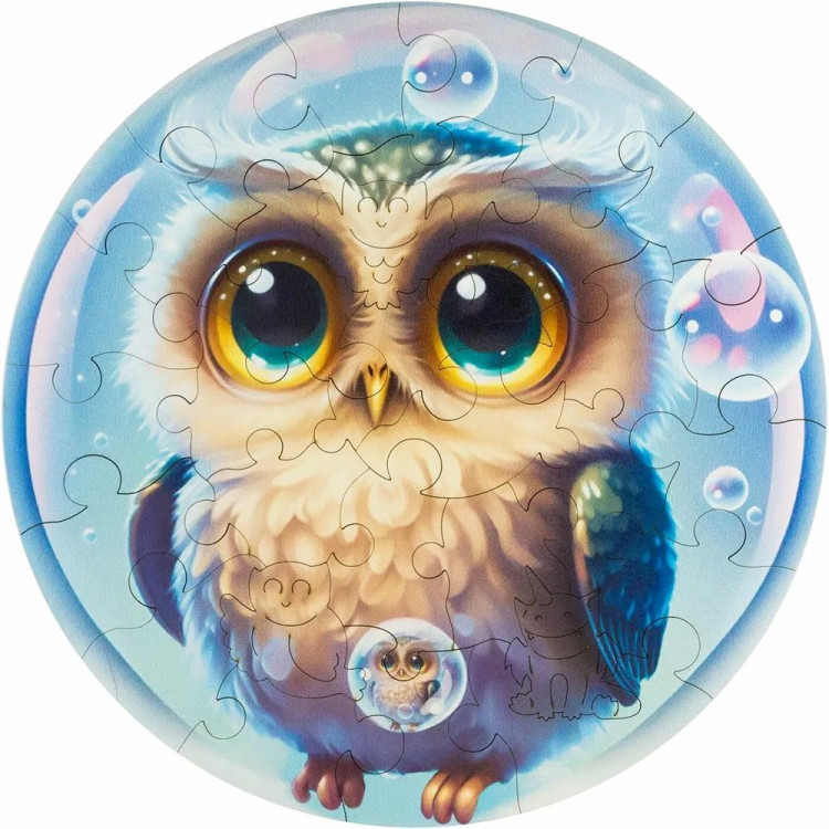 Деревянные пазлы Совенок арт.8718