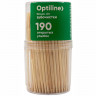 Зубочистки 190 штук в упаковке Optiline