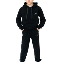 Костюм спортивный для мальчика арт.149 размерный ряд 30/116-46/170 цвет черный