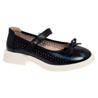 Туфли для девочки (Сказка) черный верх-искусственная кожа подкладка-искусственная кожа размерный ряд 32-37 арт.R818294765BK