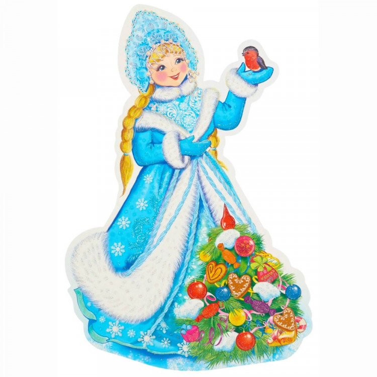 Плакат "Снегурочка" 25*23см арт.10821948