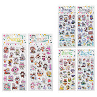 Наклейки А5 (Mazari) Зубастик ассорти арт.M-20620