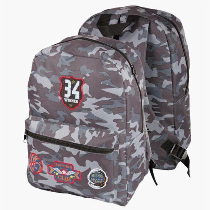 Рюкзак для мальчика (deVENTE) Patch  Camouflage 40х30х14 см арт 7034928