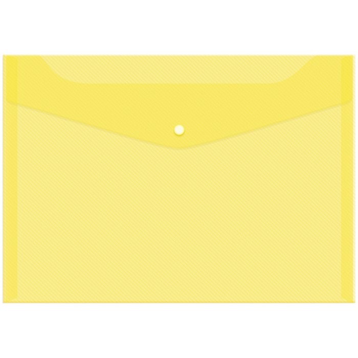 Папка-конверт на кнопке А4(235*325) 120мкм Attomex зеленая арт.3071817 (Ст.)