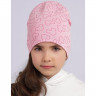 Комплект демисезонный для девочки (CLEVER) арт.546026/3рп (шапка+снуд) размер 52-54 цвет розовый