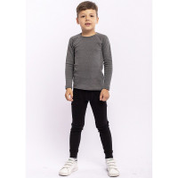 Кальсоны для мальчика (BATIK) арт.0001/1_К21 размер 30/116-36/140 100% хлопок цвет черный