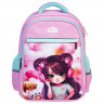 Рюкзак для девочек школьный (Hatber) LIGHT Слушай музыку! 38х29х14,5 см арт.NRk_15151