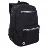 Рюкзак для мальчика (Grizzly) арт.RB-454-1/1 черный-белый 28х39х20 см