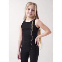Майка для девочки артикул CLE 856429ш размерный ряд 32/128-42/158 цвет черный
