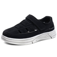 Полуботинки для мальчика (Мышонок) черные верх-искусственный нубук подкладка-искусственная кожа размерный ряд 30-37 арт.jwg-T761-3AA