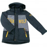 Куртка  для мальчика (Black Wolf) арт. hwl-21-26-3 размерный ряд 32/128-40/152 цвет черный