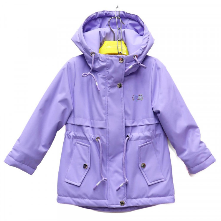 Куртка осенняя для девочки (Sally Snow) арт.scs-B-73-3 цвет сиреневый