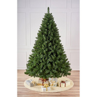 Елка 250см "Боярская" (хвоя ПВХ, ветки отгибные, подставка металл.) арт.ЕБР 25