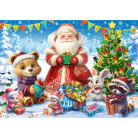 Пазл 60 элементов Новогодние подарки №3 (РК) арт.П60-9472