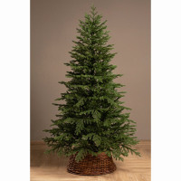 Елка 150см "Уральская" (хвоя 100% литая, ветки отгибные, подставка пластик.) арт.ЕУРАЛ 15