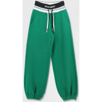 Брюки для девочки  артикул  Deloras 21984 размер 34/134-44/164 цвет зеленый