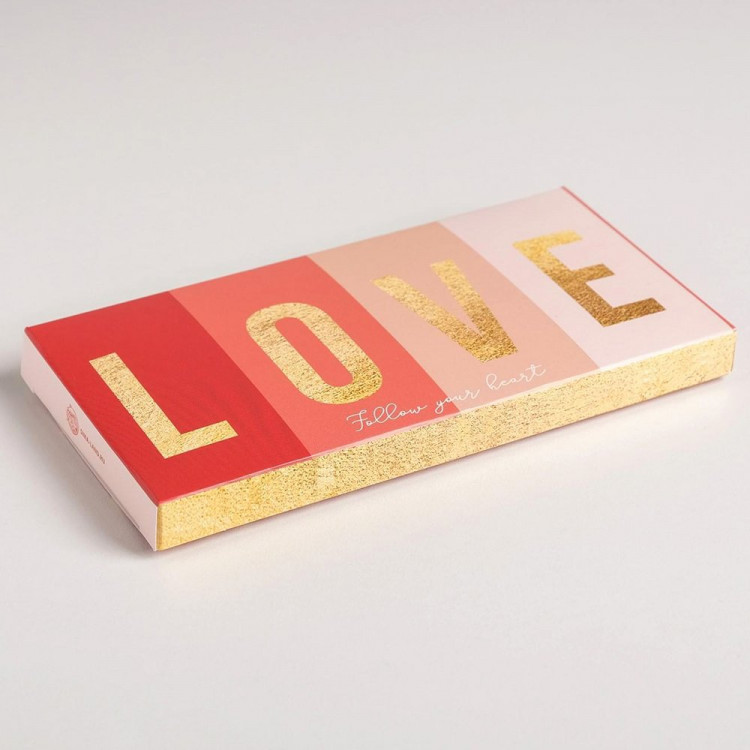 Коробка для шоколада 17.3*8.8*1.5см «With Love» арт.5489665