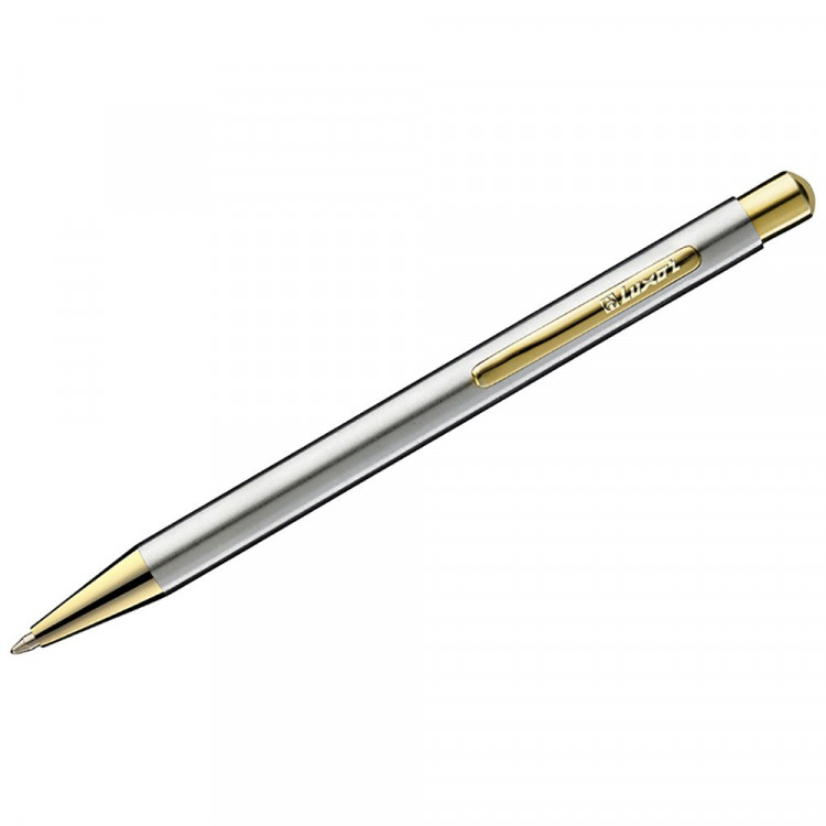Ручка шариковая подарочная (LUXOR) Nova корпус хром/золото  арт.8235