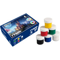 Гуашь 06 цветов (deVENTE) Magic Castle 10 мл арт.8075300