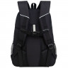 Рюкзак для мальчиков (GRIZZLY) арт RU-430-10/3 черный-салатовый 32х45х23 см