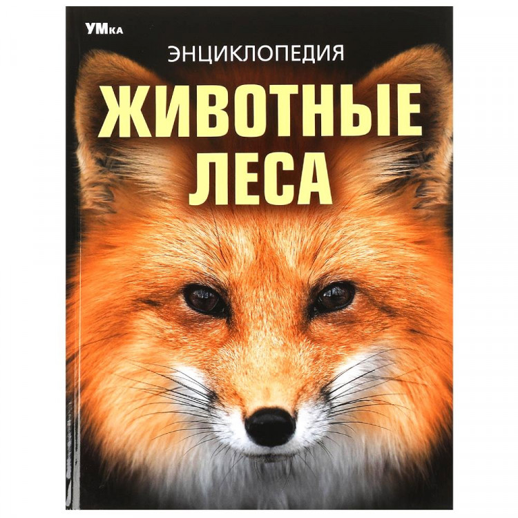 Энциклопедия А4 Животные леса (Умка) арт.978-5-506-09108-0