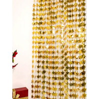 Занавес Дождик для фотозоны"Звёзды" цв.золото 100*200см арт.6076801