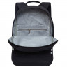 Рюкзак для девочек (Grizzly) арт.RXL-327-2/1 черный 24 х 37,5 х 12 см