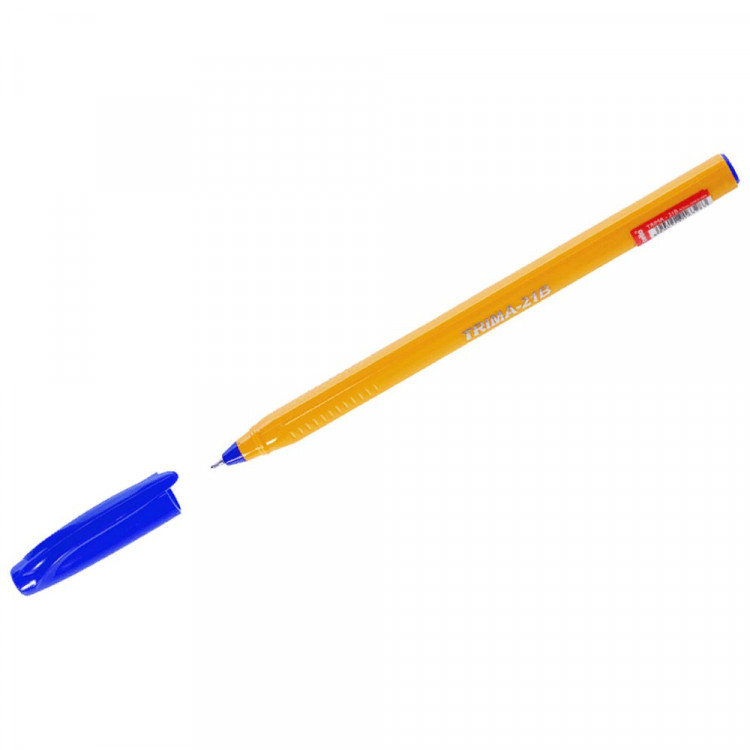 Ручка шариковая не прозрачный корпус Cello Trima-21B синяя/масло/игла цвет корпуса ассорти 0,7мм арт.6326