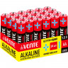 Батарейка deVENTE LR06 (АА) алкалиновые BL4 (цена за упаковку) без блистера арт.9010114