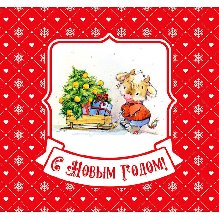 Полотенце микрофибра "Теленок Яшка" 50*30см арт.916-0309