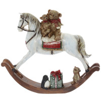 Статуэтка декоративная "Лошадка-качалка" 11,5см арт.752668
