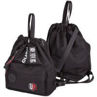 Сумка-рюкзак для сменной обуви 1 отделение (deVENTE) Superior 39x32x19 см черная арт.7032499