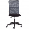 Кресло  офисное START б/п флок/ткань, черный/серый (7)