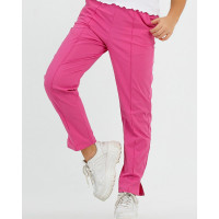 Брюки для девочки артикул DMB 2946 размерный ряд 34/134-44/164 цвет фуксия