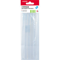 Стержни для клеевого пистолета в наборе 11мм*200 мм 6 штук (deVENTE) прозрачные арт.4181900