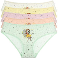 Трусы для девочки арт.411249B размер 34/134-140 (8/9) цвет в ассортименте 100% хлопок