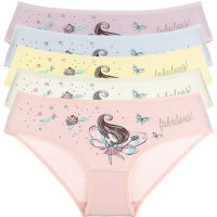 Трусы для девочки арт.415061 размер 36/146-152 (10/11) цвет в ассортименте 100% хлопок