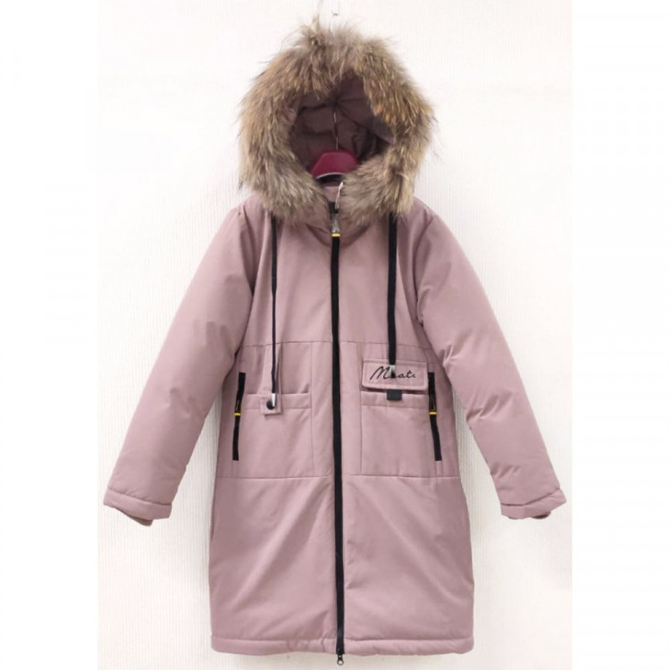 Куртка зимняя для девочки (MULTIBREND) арт.dux-96-1-1 цвет розовый