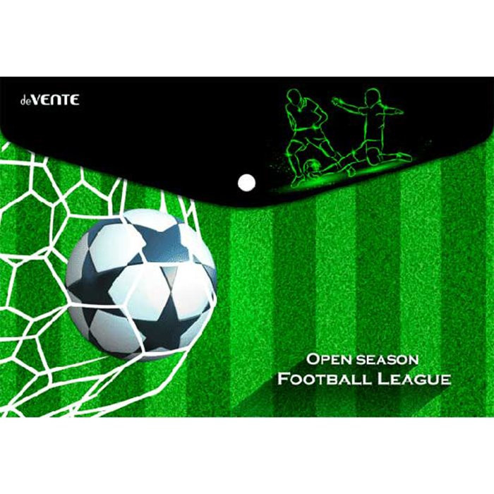 Папка-конверт на кнопке А4(235*325) 150мкм deVENTE Football leaque арт.3071932