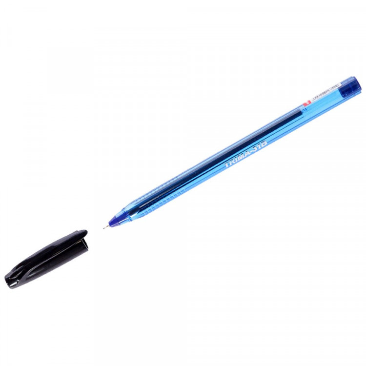 Ручка шариковая не прозрачный корпус Cello Trima-31B синяя/масло/игла цвет корпуса ассорти 0,7мм арт.6342