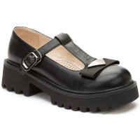 Туфли для девочки (BETSY) черный верх-искусственная кожа  подкладка-натуральная кожа артикул 948301/08-01