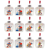 Украшение декоративное стекло 05,5см "Хобби" с наполнением арт.91468