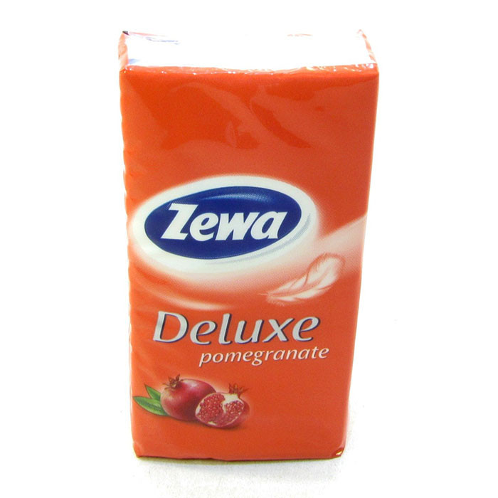 Платочки носовые ZEWA Deluxe